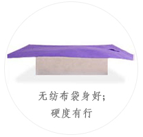 無紡布袋身好，硬度有行